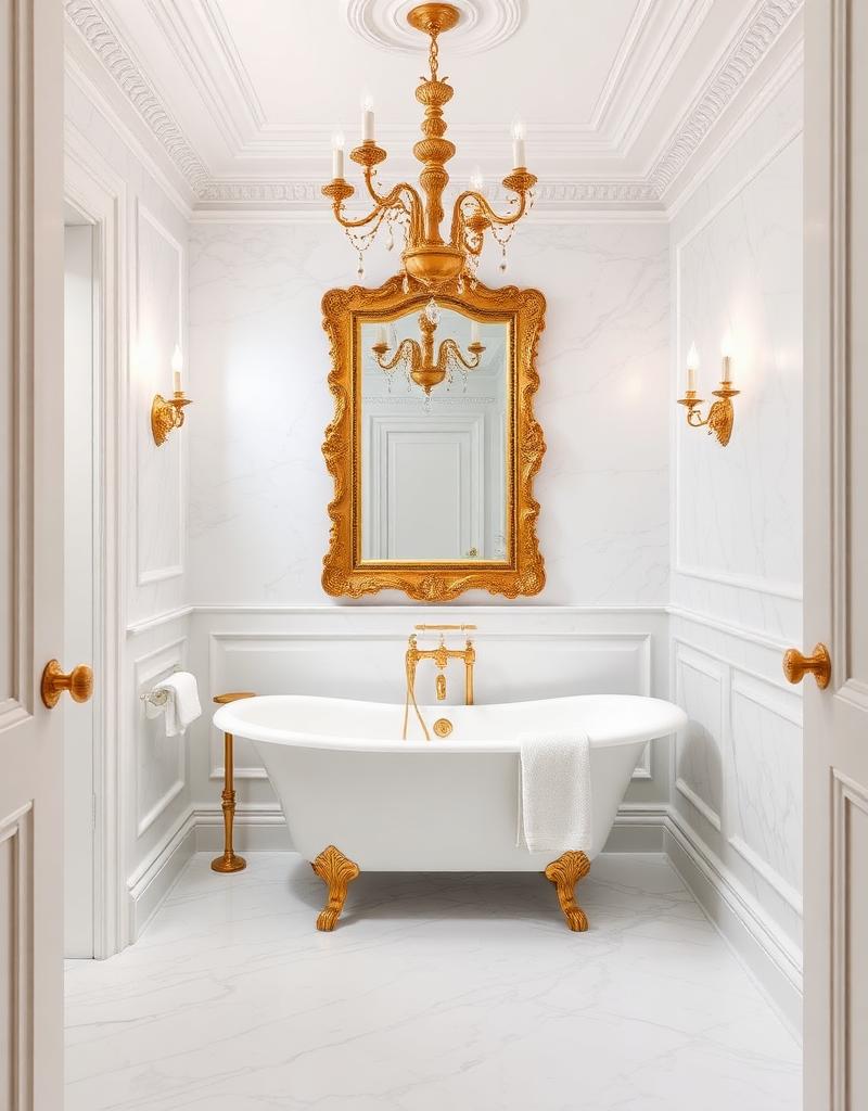Baño estilo Clásico Renovado